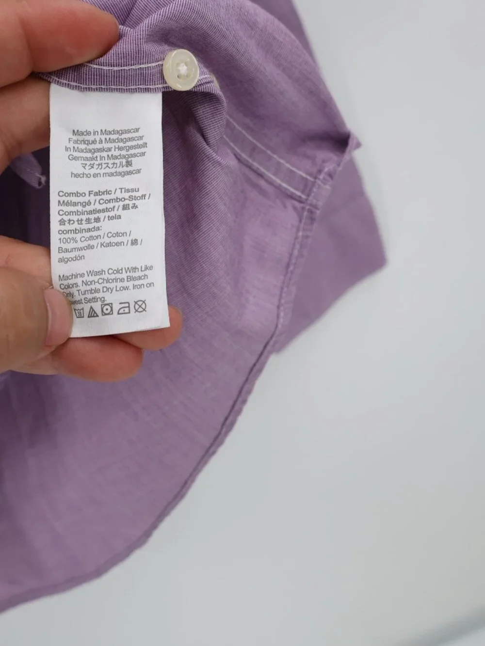 NWT J Crew Shirt Men’s Medium Secret Wash Classic Button Up Long Sleeve poplin